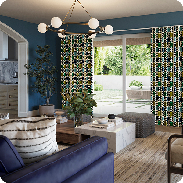 Patterned Curtains